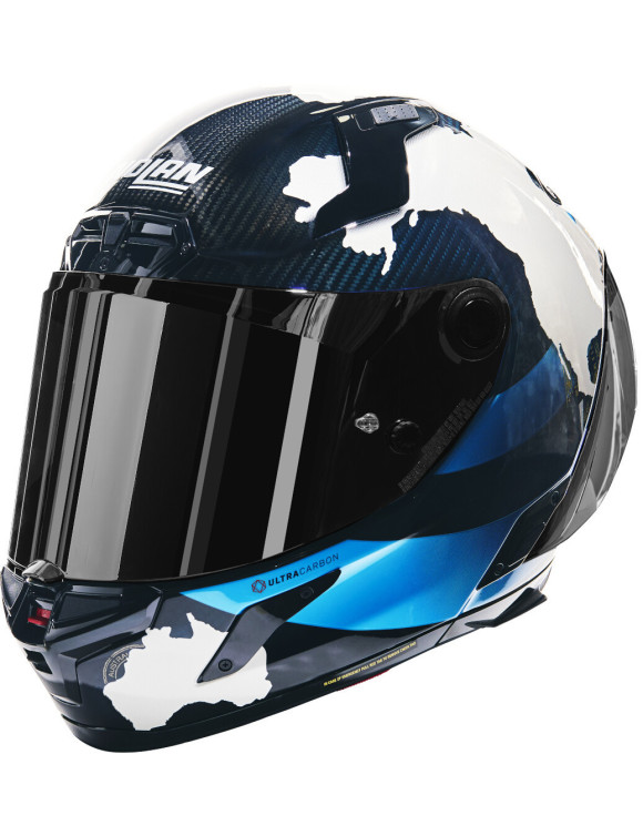 Casque de Moto Intégral Nolan X-804 RS Ultra Carbon Replica 355 Brillant X84000606355 - 2 Casque de Moto Intégral Nolan X-804 RS Ultra Carbon Replica 355 Brillant X84000606355 - 2