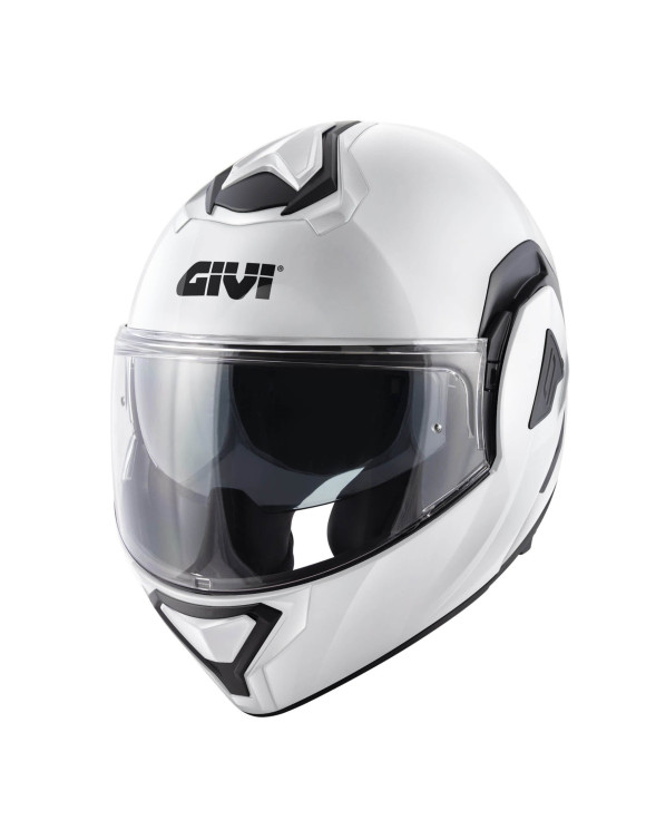 Casco de Moto Modular Givi X30 Blanco Brillante HX30BB910 - 1