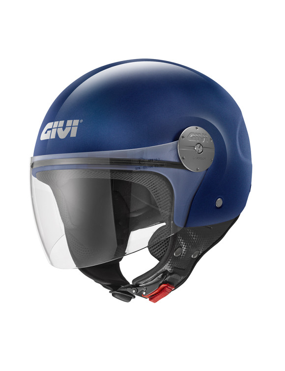 Givi 10.7 EVO Matt Dunkelblauer Jet-Motorradhelm H107SB509 - 1