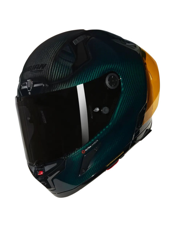 Nolan X-804 RS Ultra Carbon Liquid Casco Integral de Moto 327 Negro/Verde Brillante X84000845327 - 2