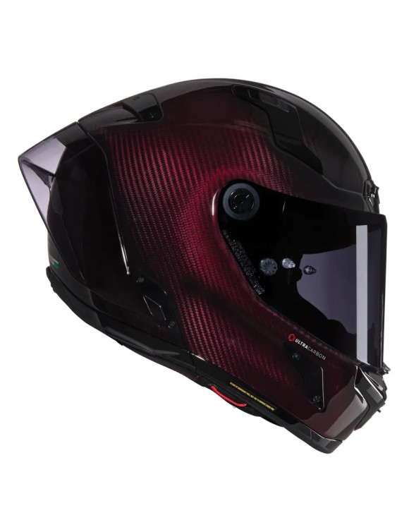 Casco Moto Integrale Nolan X-804 RS Ultra Carbon Liquido 326 Black/Red Lucido X84000845326 - 4