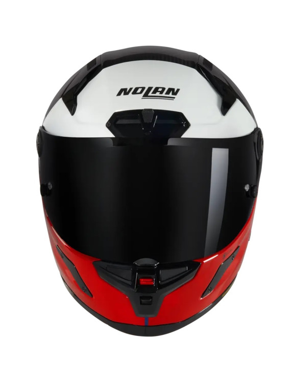 Casco Moto Integrale Nolan X-804 RS Ultra Carbon Blocco 348 Blue/Red Lucido X84000850348 - 3