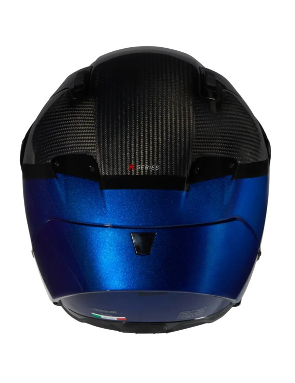 Casco Moto Integrale Nolan X-804 RS Ultra Carbon Blocco 348 Blue/Red Lucido X84000850348 - 5