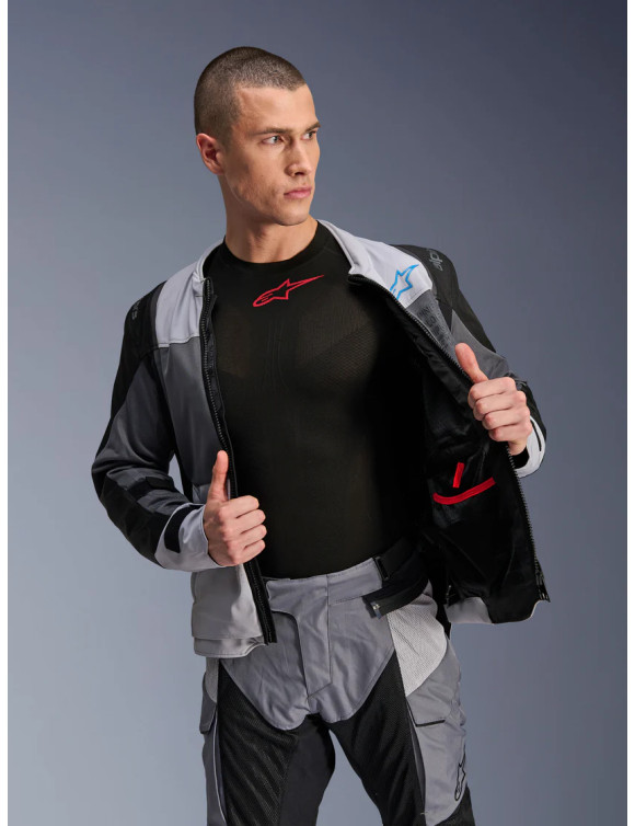 Blouson de Moto Touring Estival pour Homme Alpinestars ST-2 Air Noir/Gris 32012259191 - 4 Blouson de Moto Touring Estival pour Homme Alpinestars ST-2 Air Noir/Gris 32012259191 - 4