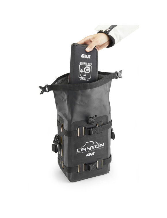 Sac Cargo et de Protection Moteur Étanche, 8 lt., Givi GRT722B - 2