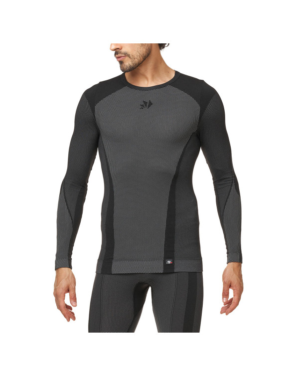 Camiseta de Manga Larga 4 Estaciones Sixs Black Carbon TS2-V2 - 3 Camiseta de Manga Larga 4 Estaciones Sixs Black Carbon TS2-V2 - 3