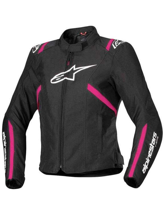 Chaqueta de moto impermeable Alpinestars Stella TPS V2 - Negro/Blanco/Rosa diva 32102251832 - 1 Chaqueta de moto impermeable Alpinestars Stella TPS V2 - Negro/Blanco/Rosa diva 32102251832 - 1