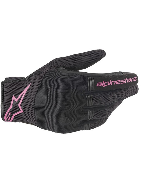 Guantes de Moto Urbanos para Mujer Alpinestars Copper Negro/Rosa 35984201039 - 1