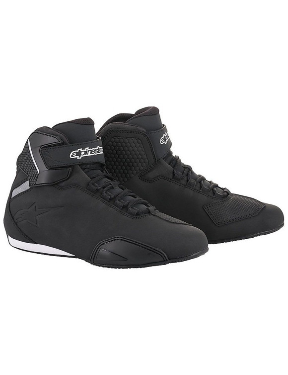 Zapatos de moto Alpinestars Sektor - Negro 251551810 - 1 Zapatos de moto Alpinestars Sektor - Negro 251551810 - 1
