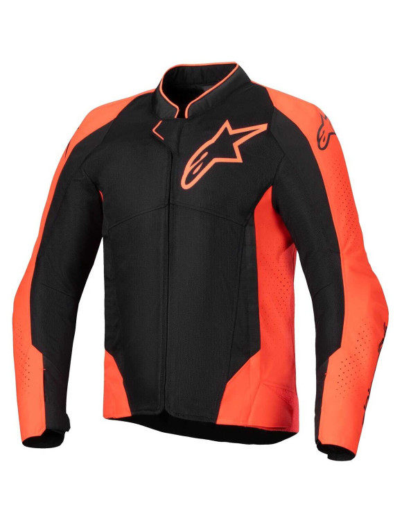 Veste de moto Alpinestars Viper Air V4 - Rouge Fluo/Noir 3300925314 - 1