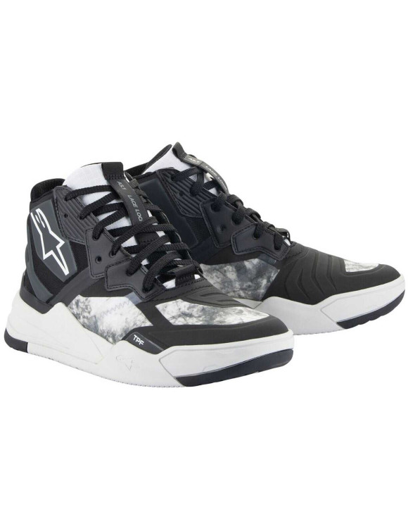 Chaussures de moto Alpinestars Speedflight - Noir/Gris/Blanc 26541241004 - 1