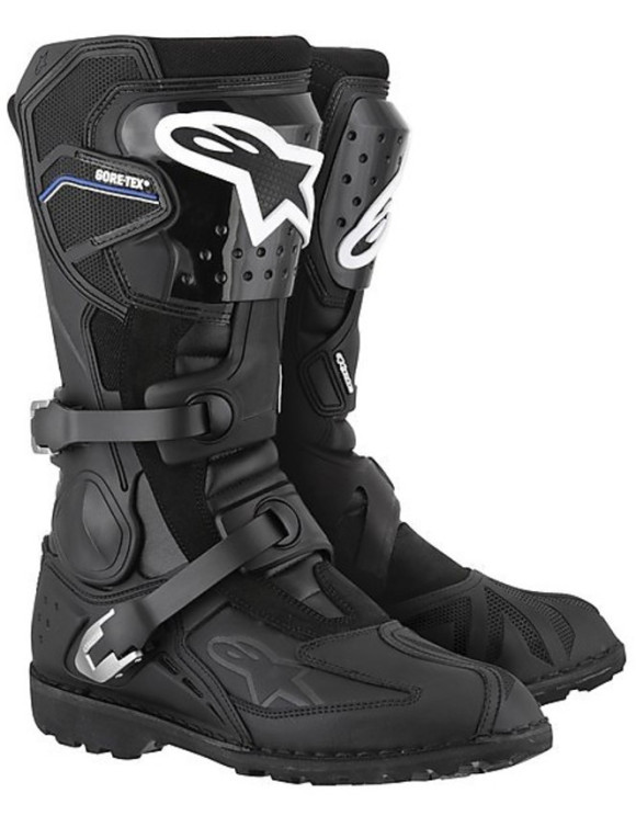 Alpinestars Toucan Gore-Tex Motorradstiefel – Schwarz 203701410 - 1