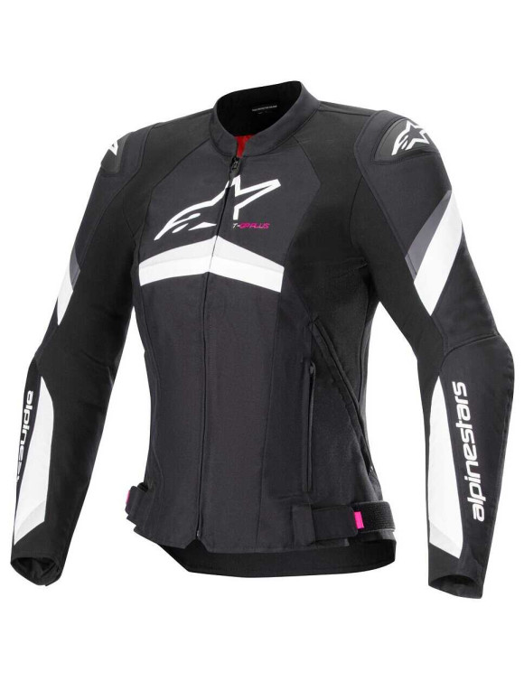 Giacca Moto Alpinestars Stella T-GP Plus R V4 - Nero/Bianco 331052412 - 1 Giacca Moto Alpinestars Stella T-GP Plus R V4 - Nero/Bianco 331052412 - 1