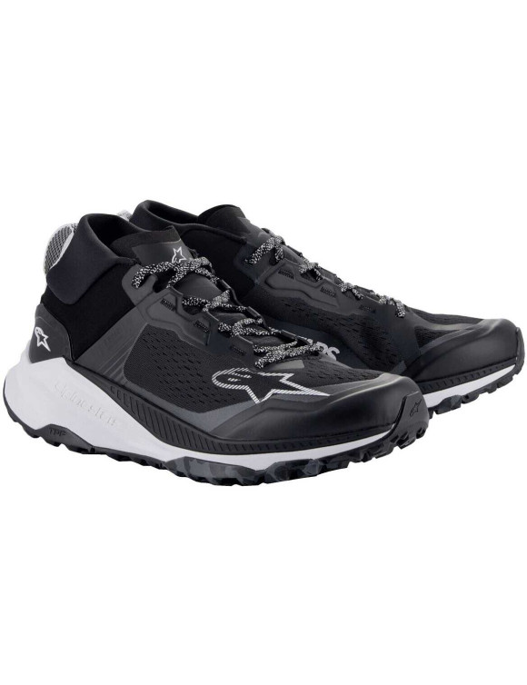 Chaussures de moto Alpinestars Meta Xr V2 - Noir/Blanc/Gris foncé 26548251210 - 1