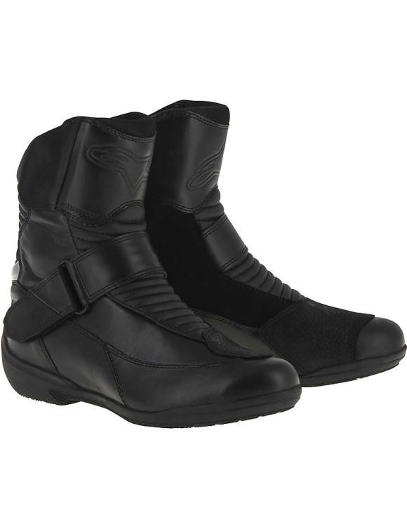 Wasserdichte Damen-Motorradstiefel von Alpinestars Stella Valencia – Schwarz 244221610 - 1