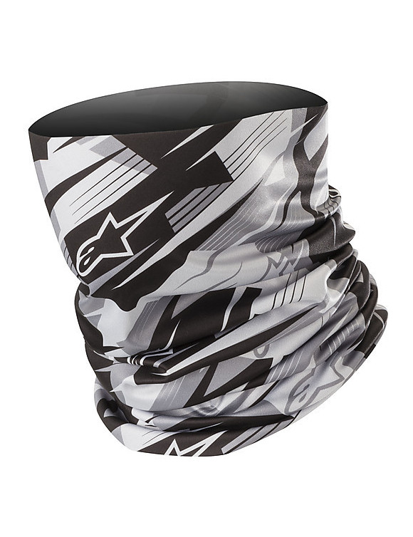 Alpinestars Motorcycle Neck Warmer - Black/Anthracite 4759019104 - 1 Alpinestars Motorcycle Neck Warmer - Black/Anthracite 4759019104 - 1