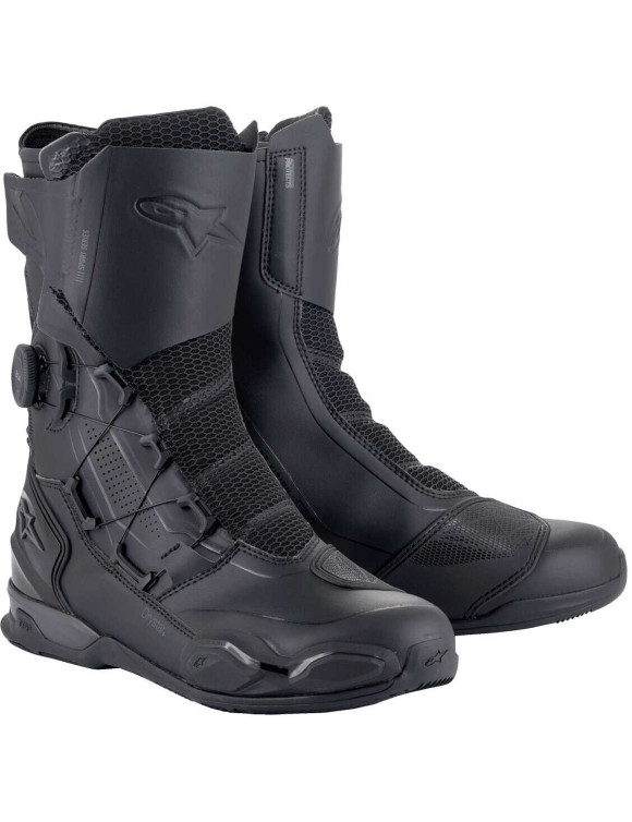 Stivali Moto Alpinestars Sp-X Boa Drystar - Nero/Grigio scuro 2242025111 - 1 Stivali Moto Alpinestars Sp-X Boa Drystar - Nero/Grigio scuro 2242025111 - 1