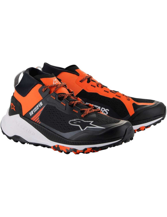 Alpinestars Meta Xr V2 Motorradschuhe – Schwarz/Orange/Weiß 2654825134 - 1