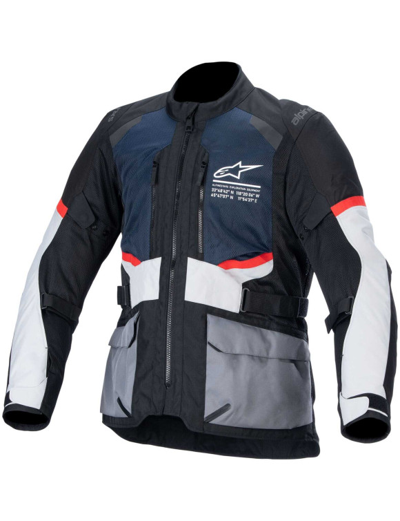 Alpinestars Andes Air Drystar® Black/Blue Men's Motorcycle Jacket 32079247029 - 1