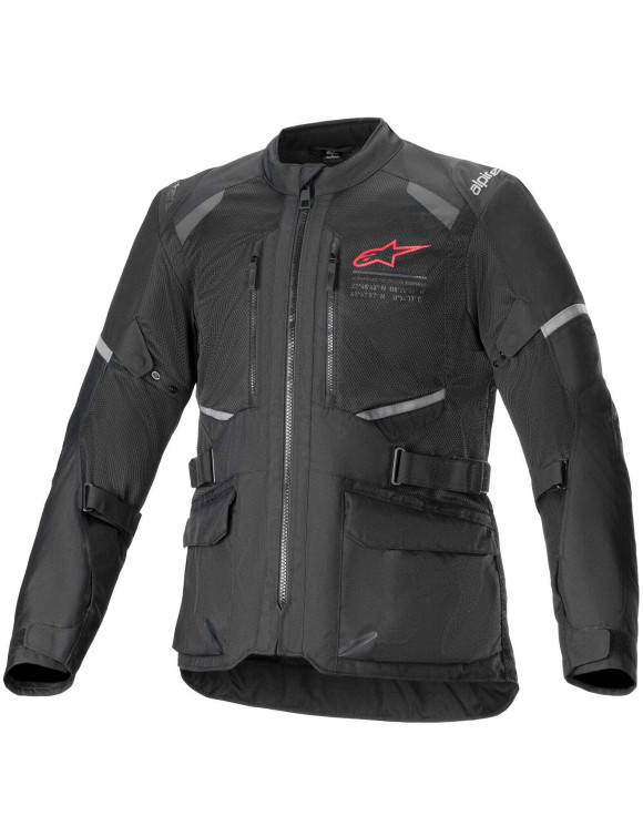 Giacca Moto da Uomo Alpinestars Andes Air Drystar® Black 320792410 - 1 Giacca Moto da Uomo Alpinestars Andes Air Drystar® Black 320792410 - 1