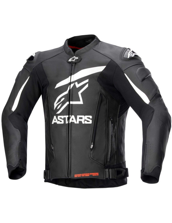Blouson Moto Homme Alpinestars GP Plus V4 Noir/Blanc 310052412 - 1 Blouson Moto Homme Alpinestars GP Plus V4 Noir/Blanc 310052412 - 1