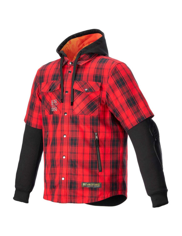 Camicia Alpinestars Mo.St.Eq Tartan - Rosso fiamma/Nero 43004243136 - 1