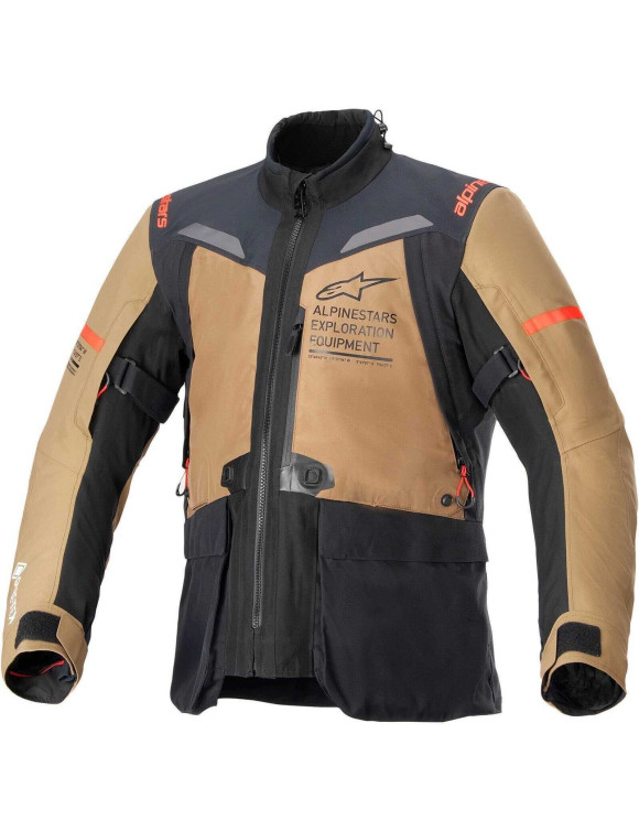 Alpinestars St-7 2L Gore-Tex Motorcycle Jacket - Gobi Brown/Black 36041248011 - 1 Alpinestars St-7 2L Gore-Tex Motorcycle Jacket - Gobi Brown/Black 36041248011 - 1