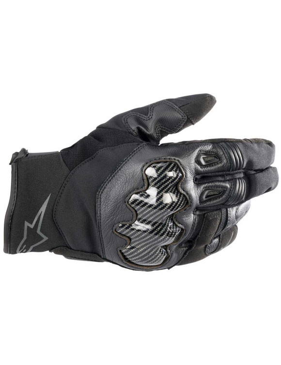 Alpinestars SMX-1 Drystar® Motorcycle Gloves - Black/Black 35207231100 - 1