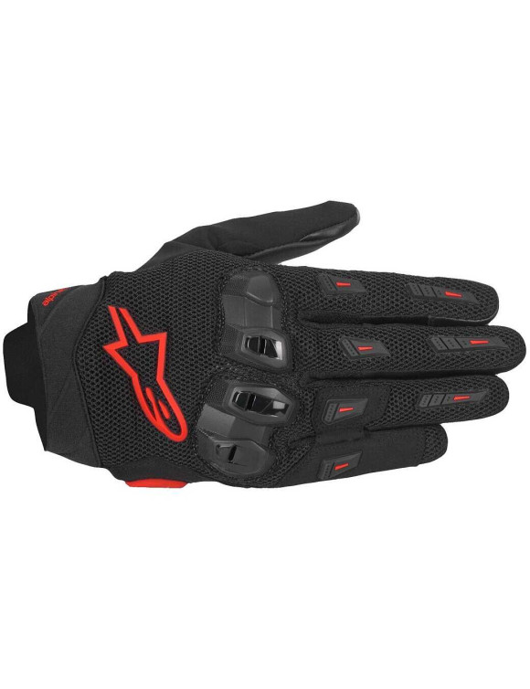 Guanti Moto Alpinestars SP X 5 Air - Nero/Rosso Fluo 35607251030 - 1