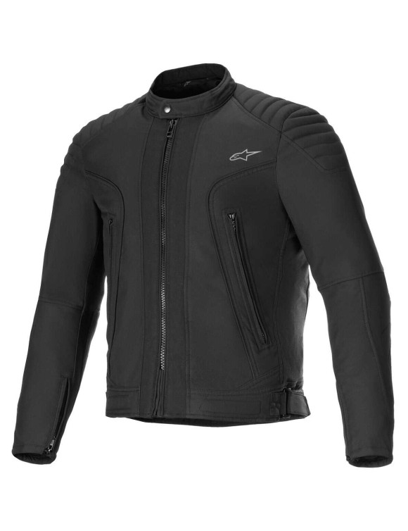 Chaqueta de moto Alpinestars Clayton resistente al agua - Negro/Negro 32008251100 - 1 Chaqueta de moto Alpinestars Clayton resistente al agua - Negro/Negro 32008251100 - 1