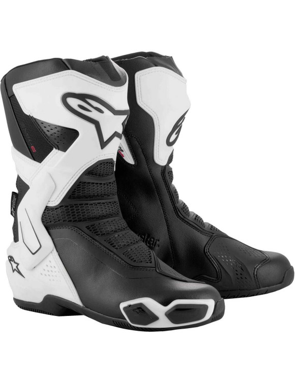 Alpinestars SMX-6 V3 Drystar® Stella Motorradstiefel – Weiß/Schwarz 224312521 - 1