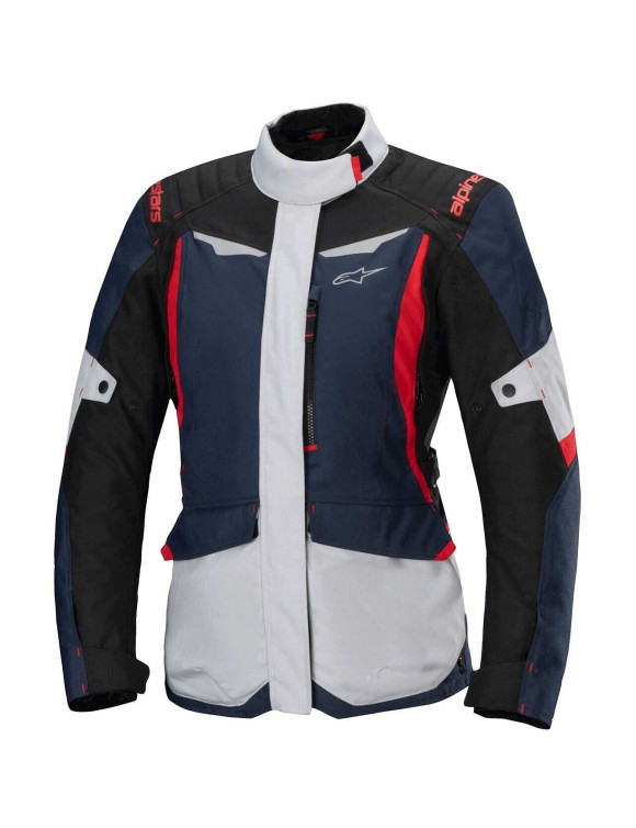 Giacca Moto Alpinestars Impermeabile Stella St - 1 - Blu scuro/Nero/Rosso brillante 32103257093 - 1 Giacca Moto Alpinestars Impermeabile Stella St - 1 - Blu scuro/Nero/Rosso brillante 32103257093 - 1