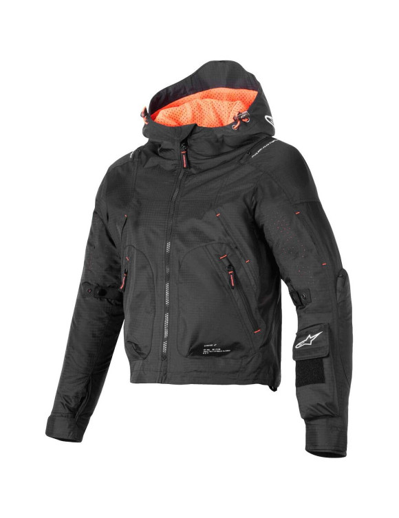Alpinestars Damen Molly Air Motorradjacke – Schwarz/Fluo Coral 33106251485 - 1 Alpinestars Damen Molly Air Motorradjacke – Schwarz/Fluo Coral 33106251485 - 1