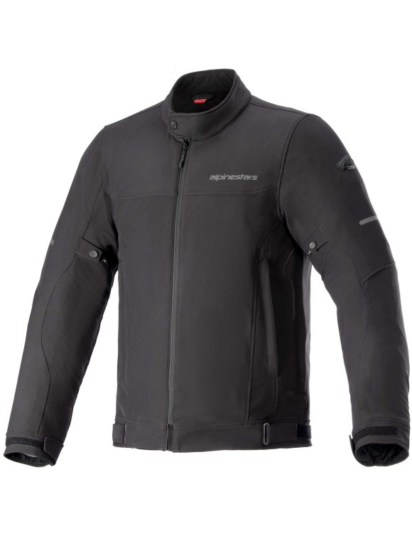 Alpinestars Waterproof Husker Motorcycle Jacket - Black/Black 32081231100 - 1 Alpinestars Waterproof Husker Motorcycle Jacket - Black/Black 32081231100 - 1