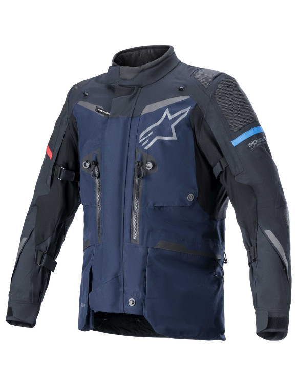 Chaqueta de moto Alpinestars Boulder Gore-Tex - Azul oscuro/Negro 36055227109 - 1