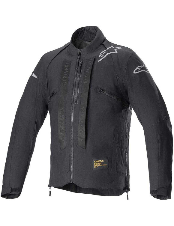 Chaqueta de moto Alpinestars Techdura Riflesso - Negro 37045241119 - 1