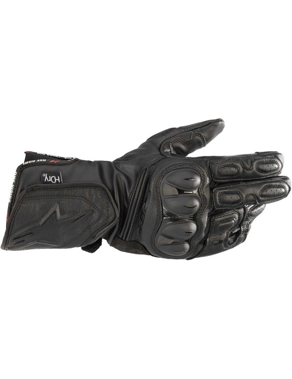 Gants de moto Alpinestars SP-8 Hdry - Noir/Noir 35587221100 - 1