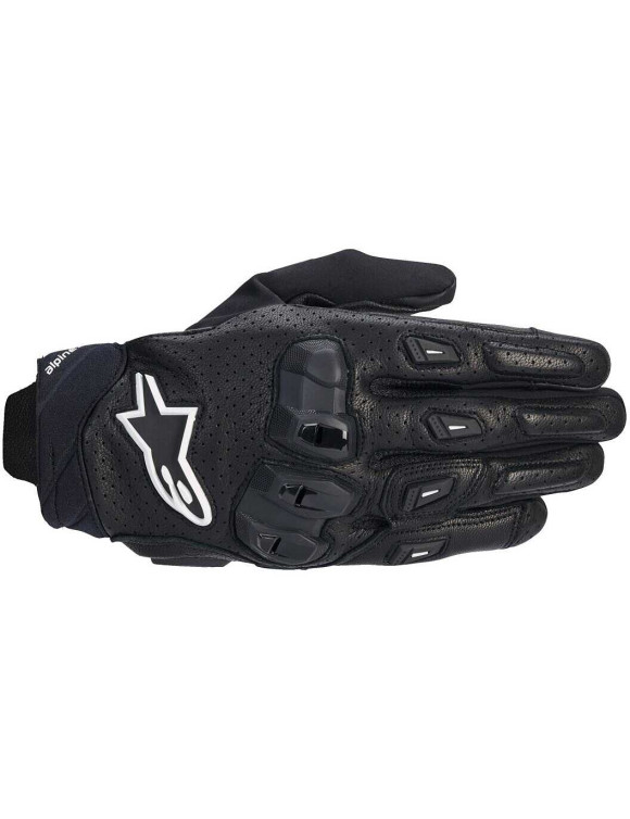 Guantes de moto Alpinestars SP X 7 - Negro/Blanco 356062512 - 1 Guantes de moto Alpinestars SP X 7 - Negro/Blanco 356062512 - 1