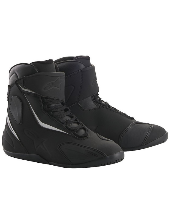 Chaussures de moto imperméables Alpinestars Fastback 2 Drystar® - Noir/Noir 25100181100 - 1