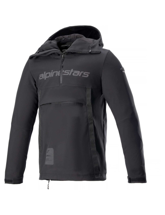 Alpinestars Sherpa Riflesso Hoodie - Black 42081231119 - 1 Alpinestars Sherpa Riflesso Hoodie - Black 42081231119 - 1