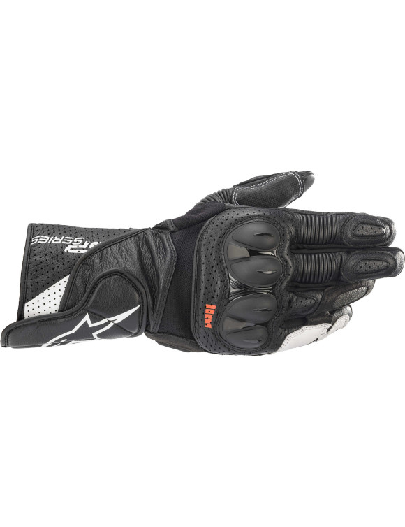 Guantes de moto Alpinestars SP-2 V3 - Negro/Blanco 355822112 - 1 Guantes de moto Alpinestars SP-2 V3 - Negro/Blanco 355822112 - 1