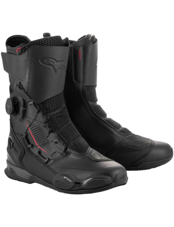 Bottes de moto Alpinestars Sp-X Boa - Noir/Noir 22220241100 - 1
