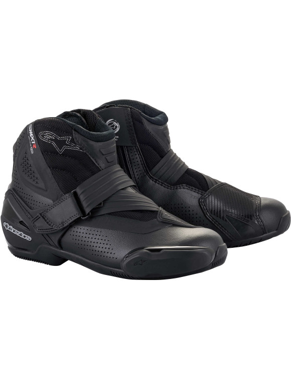 Botas de moto Alpinestars Vented SMX-1 R V2 - Negro/Negro 22240211100 - 1