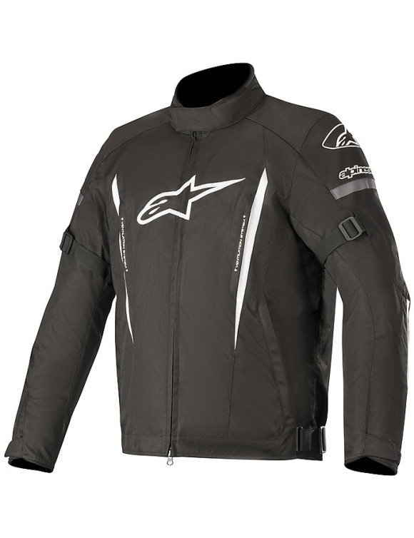 Chaqueta de moto impermeable Alpinestars Gunner V2 - Negro/Blanco 320681912 - 1