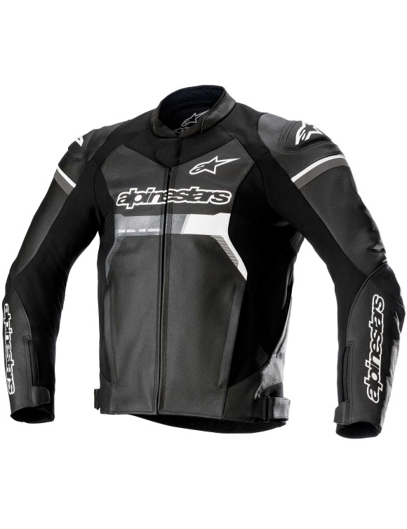 Alpinestars GP Force Leder-Motorradjacke – Schwarz 310082210 - 1