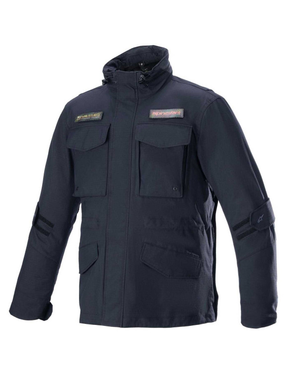 Chaqueta de moto impermeable Alpinestars Primaloft Mo.St.Eq Field - Negro 320142410 - 1