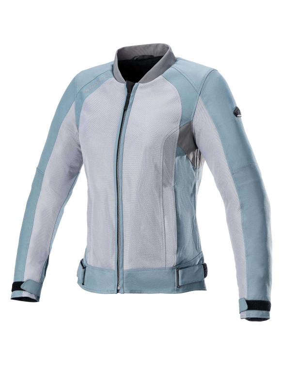 Veste de moto pour femmes Alpinestars Air Eloise V2 - Sauge/Gris foncé 33184226011 - 1