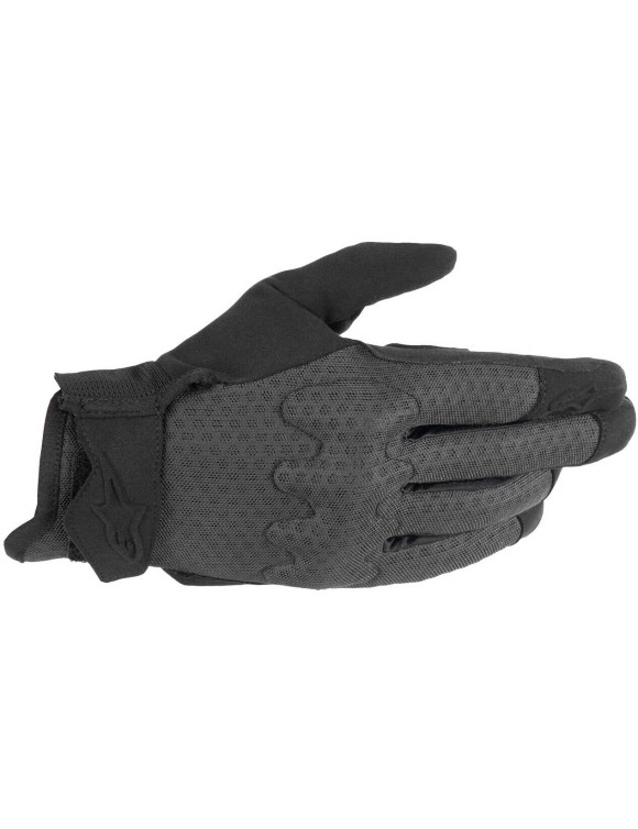 Gants de moto Alpinestars Stated pour femmes - Noir/Noir 35997231100 - 1