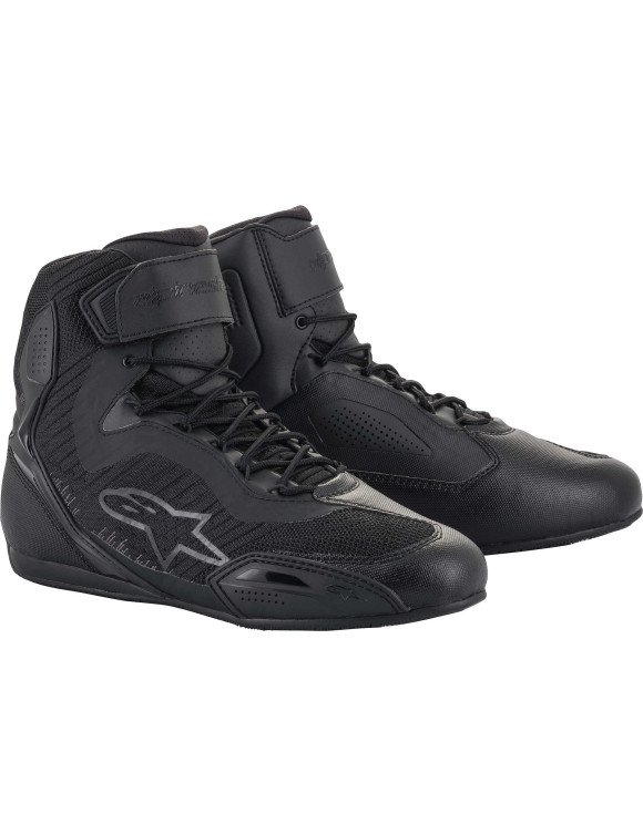 Alpinestars Stella Faster-3 Rideknit® Women's Motorcycle Shoes - Black/Anthracite 2510520104 - 1 Alpinestars Stella Faster-3 Rideknit® Women's Motorcycle Shoes - Black/Anthracite 2510520104 - 1