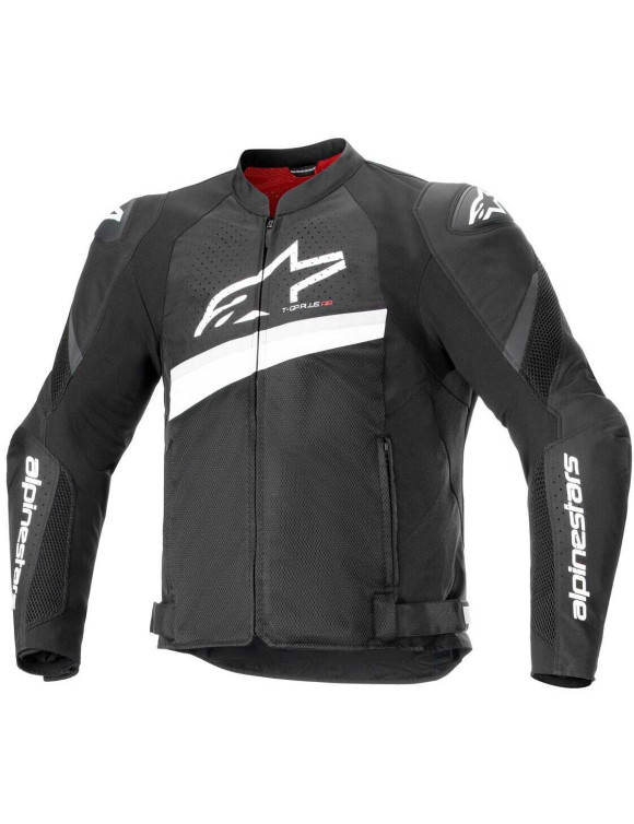 Giacca Moto Alpinestars T-GP Plus R V4 Airflow - Nero/Bianco 330062412 - 1